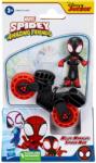 Hasbro Set motocicleta si figurina Miles Morales Spider-Man 6 cm, Hasbro (F3714_F4002) Figurina