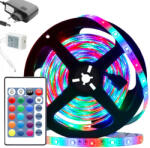 Dexxer 4, 5 m-es öntapadó vízálló LED szalag 3528-Multicolor tartozékokkal (12258)