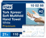 Tork Xpress Soft Multifold Premium H2 fehér 2 rétegű 21 db (100288)