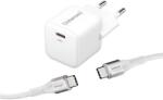 Intenso Adaptor Intenso W30C GaN + cablu C315C 1, 5m Alb (7803042)