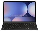 Samsung Tab S10 Plus LTE / Tab S10 Plus WIFI tok álló, bőr hatású FLIP, angol nyelvű, FEKETE (EF-DX820BBEGGB) (EF-DX820BBEGGB)