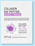 APLB Masca de tip șervețel pentru față cu colagen și peptide Collagen Egf Peptide Sheet Mask - 25 ml / 1 buc Masca de fata