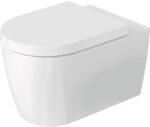 Duravit ME by Starck - Toaletă suspendată, Rimless, DuraFlush, DuraShield, alb mat 290709AC00 (290709AC00)