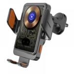 Cellect Suport auto wireless pentru grilă de ventilație, 15W, USB-C (CEL-CAR-MAGWIR-TP)