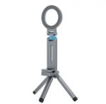 Cellect tripod din aluminiu, selfie stick cu funcție de suport, Argintiu (CEL-TRIPOD-999A-SV)