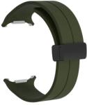 Cellect Galaxy Watch Ultra, curea siliconică magnetică 24mm, Verde închis (CEL-STRAP-WATCH7U-GR)