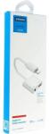 JOYROOM Lightning adaptor 3.5mm la Lightning, 2-în-1, Alb (S-Y104) (JR-S-Y104LJ-WHT)