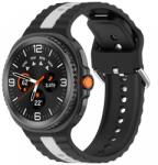 Cellect Samsung Galaxy Watch 8/Classic curea de ceas, 22mm, cauciuc moale, Gri cu dungi (CEL-STRAPS-WATCH8-GY)