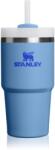 Stanley Quencher H2. O FlowState Tumbler pahar din oțel inoxidabil cu pai mic Blue Sky 590 ml