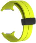 Cellect Samsung Galaxy Watch Ultra, curea silicon magnetică 24mm, Neon verde (CEL-STRAP-WATCH7U-NE)