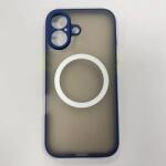 Cellect IPhone 17 husă din plastic magnetică, 0, 5 mm, Albastru-verde (CEL-MATTM-IPH17-BLG)