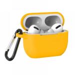Cellect Apple AirPods Pro, husă din silicon 2.5mm, Galben închis (AIRPODSP-CASE2.5-DY)