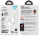 JOYROOM S-1224N2 Lightning cablu, 2.4A, 1.2 m, Alb (S-1224N2-WHT)