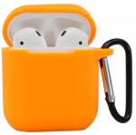 Cellect AirPods 1, 2, husă silicon 2.5mm, Portocaliu (AIRPODS-CASE2.5-O)