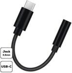 Cellect Adaptor Type-C jack, 3, 5 mm, Negru (ADAPTER-TYPEC-JACK)