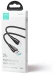 JOYROOM Surpass Series S-UL012A11 USB-Lightning cablu, 2.4A, 1.2m, Negru (S-UL012A11) (S-UL012A111.2M-BLK)