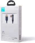 JOYROOM S-CL020A6 cablu Lightning unghiular - Type-C drept, 20W, 480 Mbps, Albastru (S-CL020A6-BLU)