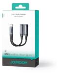 JOYROOM SY-C03 adaptor DAC 2-in-1 Type-C, 60W, Negru (JR-SY-C03-BLK)