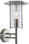 Endon Lighting Endon modern kültéri fali lámpa york polírozott rozsdamentes acél átlátszó end4478182 (4478182)