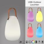 Fischer & Honsel modern kültéri asztali lámpa ruby fehér fhl850142 (850142)