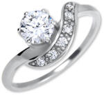 Soliter Brilio Silver Ezüst eljegyzési gyűrű 426 001 00534 04 50 mm