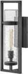Hinkley klasszikus kültéri fali lámpa cordillera fekete átlátszó elshk-cordillera-mbk (HK-CORDILLERA-M-BK)