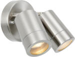 Endon Lighting modern kültéri fali lámpa palin átlátszó szálcsiszolt acél end75449 IP44 (75449)