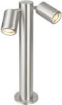 Endon Lighting modern kültéri állólámpa atlantis átlátszó szálcsiszolt acél end70848 IP65 (70848)