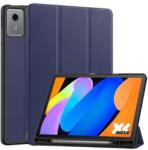 Gigapack Lenovo Idea Tab (TB336FU) tok álló, bőr hatású (flip, trifold, asztali tartó, ceruza tartó) sötétkék (GP-179089)