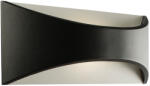 Endon Lighting modern kültéri led lámpa vulcan matt fekete opál end61865 IP65 (61865)