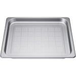 Bosch Tava extra mare perforata BOSCH HEZ36D663G - 17007066, L45.4cm, l37.5cm, H3.5cm, G0.798kg, Inox AISI 304 GN2/3 (HEZ36D663G)