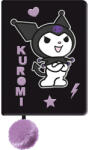 St. Majewski Kuromi kulcsos napló - A/5 - 96 lapos - fekete (693922) (693922)