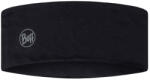 Buff Merino Lightweight HeadBand fejpánt fekete