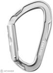 EDELRID Mission Straight karabiner, ezüst