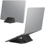 Spigen - Slim Fold Laptop Tartó LD201-S9 (AMP11118) - Függőleges Dokkoló, Összecsukható, Vékony, Stabil, Csúszásmentes, Akár 16"-ig - Fekete