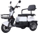 Z-Tech Z-Tech-16A, Ólomsavas 60V20Ah 1200W 3kerekű ELEKTROMOS JÁRMŰ, differenciálműves *E-MOVE* EEC fehér (E00016-A-8)