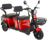Z-Tech Z-Tech-17E, Ólomsavas 72V20Ah 1200W 3kerekű ELEKTROMOS JÁRMŰ, differenciálműves *GULL 3.0* (DKD) EEC piros (E00017-E-1)