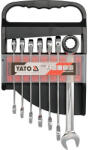 TOYA Csillag-villás kulcs racsnis készlet 7 részes 10-19 mm CrV ~ (BEYT-0208)