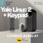 Yale Linus 2 + Keypad Kedvezményes Csomag (YALELINUSKEYPAD1.0)