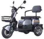 Z-Tech Z-Tech-16A, Ólomsavas 60V20Ah 1200W 3kerekű ELEKTROMOS JÁRMŰ, differenciálműves *E-MOVE* EEC szürke (E00016-A-3)
