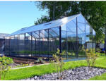 Gampre Sanus XL12 Glass üvegfalú üvegház, 12, 5 m2, 4 mm edzett üveg (gampresanusxl12glasas)