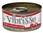 Croci Hrana umeda pentru pisici Croci Vibrisse, Pui si sunca de pui, 24 x 70g (C1018351)