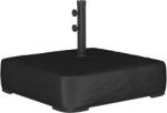 Outsunny Bază pentru Umbrelă Reumplibilă cu Nisip 80 kg/Nisip Umed 90 kg, pentru Tije de Ø48 mm, Negru | Aosom Romania (84D-441V00BK)