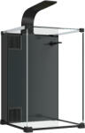 PawHut Acvariu 36L cu Filtru Integrat, 30 x 30 x 45, 5 cm, Negru | Aosom Romania (D61-010V90BK)