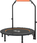 HomCom Trampolin Fitness Mini Pliabil de 45", cu Mâner Reglabil cu Spumă, Portocaliu | Aosom Romania (A71-034V02BK)
