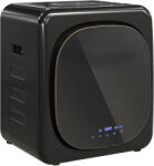 HOMCOM Uscător cu Aer, Capacitate 4kg, Timer și Program Smart, din Oțel Inoxidabil și ABS, 48x40x56 cm, Negru | Aosom Romania (B61-011V90BK)