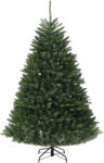 HOMCOM Pom de Crăciun Artificial Înalt de cu 1838 Ramuri, Pom de Crăciun Realist cu Bază de Oțel, Ø130x195 cm, Verde | Aosom Romania (830-896V00GN)