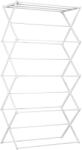HOMCOM Uscător de rufe pliabil 8 nivele suport tip turn uscător suport rufe metal plastic Alb 74 x 35 x 144 cm | Aosom Romania (850-141)