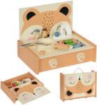AIYAPLAY Bucătărie Jucărie pentru Copii 3-5 Ani, Mini Bucătărie cu Plită și 12 Accesorii, 31, 5x23, 5x25 cm, Multicoloră | Aosom Romania (350-157V00MX) Bucatarie copii