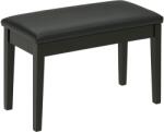 HOMCOM Bancă pentru Pian cu Spațiu de Depozitare, Bancă pentru Pian din Lemn și Piele Ecologică PU, 75x35x49 cm, Negru | Aosom Romania (F12-012V00BK)
